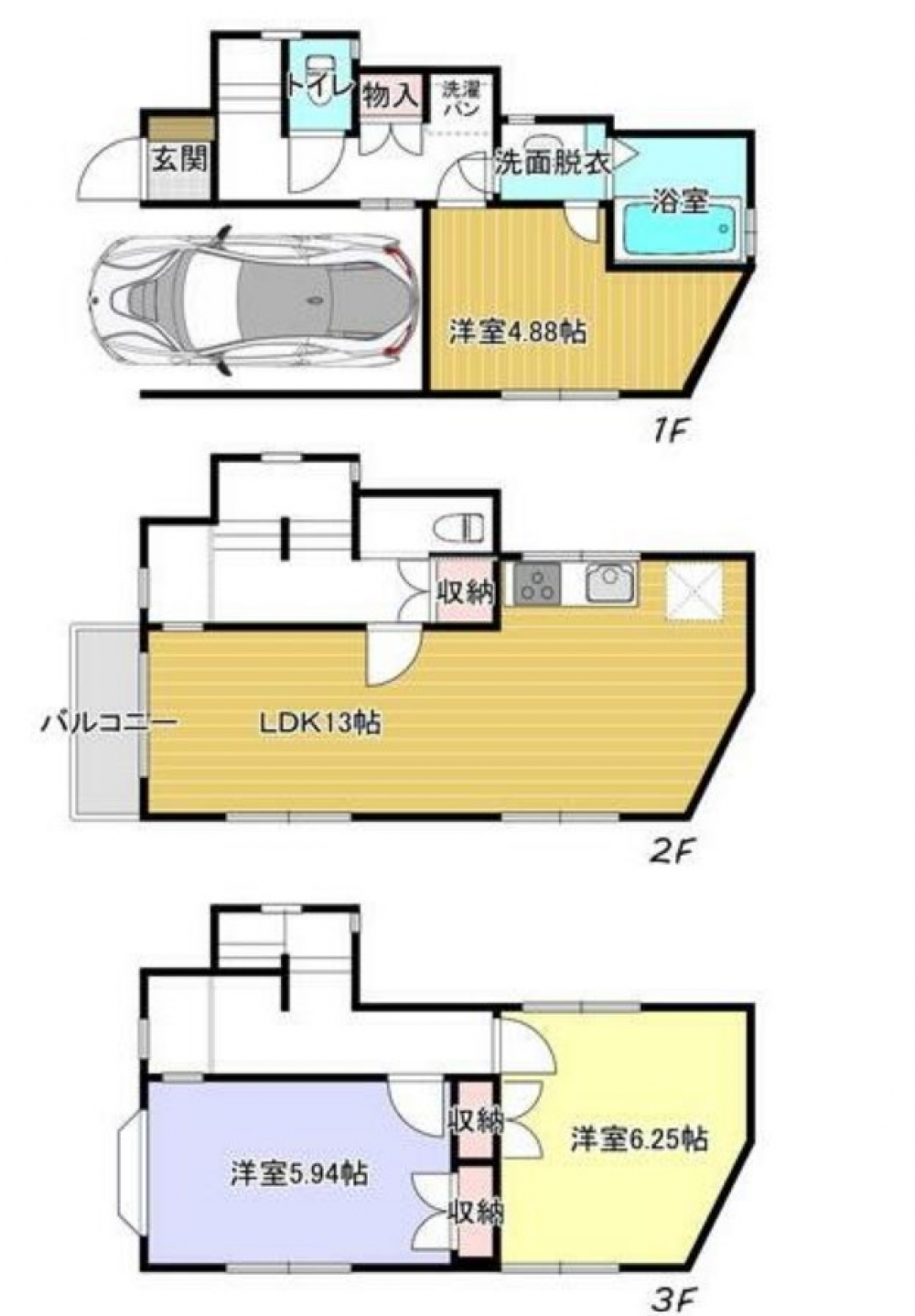 <dd>【賃貸戸建住宅】新座市野寺１丁目　貸家　Pあり</dd>