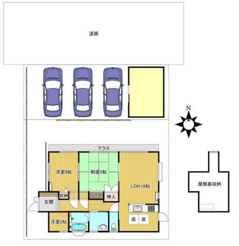 <dd>【賃貸戸建住宅】西東京市東町５丁目　貸家　Pあり3台可</dd>